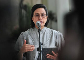Menteri Keuangan (Menkeu), Sri Mulyani Indrawati.