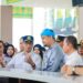 Menhub Tinjau Mastran BRT di Terminal Amplas Medan 2 Wali Kota Medan, Bobby Nasution mendampingi Menhub, Budi Karya Sumadi, meninjau Terminal Tipe A Amplas di Jalan Panglima Denai, Kecamatan Medan Amplas, Kota Medan.