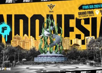 Banner Grand Finals Free Fire World Series Southeast Asia (FFWS SEA) 2024 Fall.