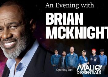 Konser Brian McKnight di Grand Ballroom Pullman Jakarta Central Park, Jakarta pada September 2024.