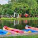 Revitalisasi Masuki Tahap Finishing, Taman Cadika Tutup Mulai Besok 2 Danau Cadika yang terletak di Taman Cadika Medan, Jalan Karya Wisata, Kecamatan Medan Johor, Kota Medan.