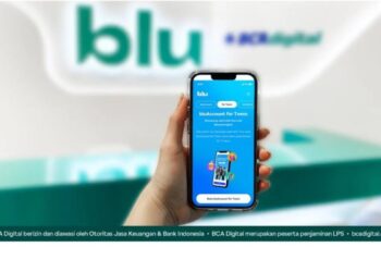 Ilustrasi akun rekening untuk calon nasabah anak dan remaja atau "bluAccount for Teens" yang tersedia di aplikasi blu by BCA Digital.