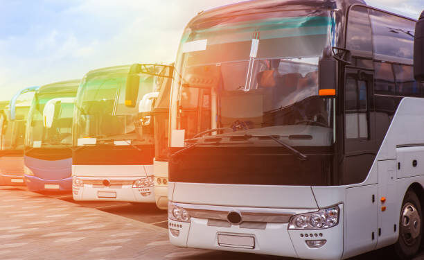 Ilustrasi bus.