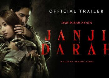 Poster film horor terbaru Janji Darah karya Sutradara Sentot Sahid.