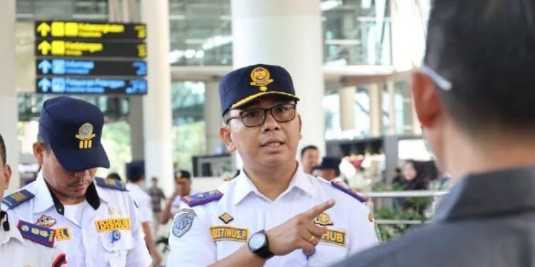 Kepala Dinas Perhubungan Provinsi Sumut, Agustinus.