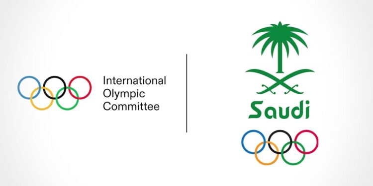 IOC Umumkan Olimpiade Esports Bakal Digelar di Arab Saudi 1 Logo Komite Olimpiade Internasional (IOC) dan Komite Olimpiade Nasional (NOC) Arab Saudi yang bermitra untuk menyelenggarakan Olimpiade Esports perdana pada 2025.