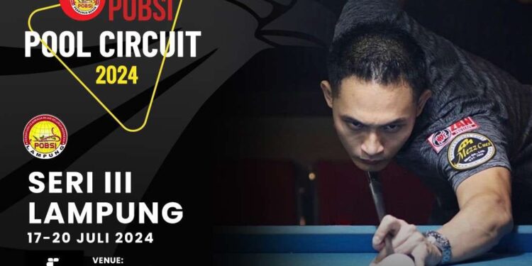 Lampung Jadi Tuan Rumah Seri Ketiga POBSI Pool Circuit 2024 1 Turnamen seri ketiga POBSI Pool Circuit 2024.