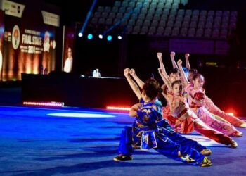 Pembukaan Final Stage Sirkuit Nasional-Kejurnas Wushu Junior Taolu & Sanda Tahun 2024 dan Kejuaraan Open Wushu Taolu Senior.