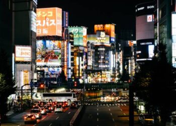 Pusat Kota Tokyo.