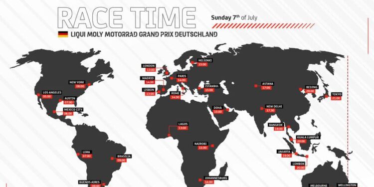 Race Time MotoGP Jerman 2024.
