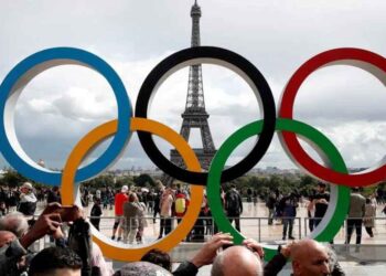 Suasana Kota Paris jelang Olimpiade 2024.