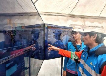 PLN melayani listrik tanpa kedip selama gelaran MXGP Seri 2 Lombok, pada 6-7 Juli 2024.
