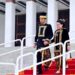 Presiden Joko Widodo kembali memakai busana adat saat Upacara Peringatan Detik-Detik Proklamasi di Istana Negara, IKN.