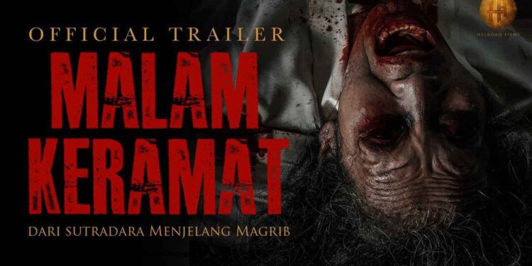 Frederika Cull Debut Akting di Film Horor Malam Keramat 1 Poster film Malam Keramat.