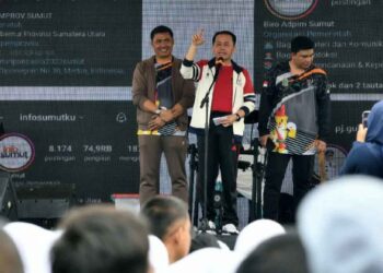 Pengukuhan Volunteer PON 2024.