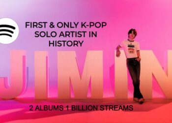 Jimin mencapai 1 miliar streaming di Spotify melalui MUSE.