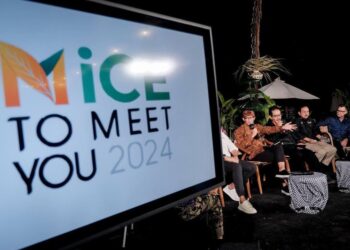 MICE to Meet You yang berlangsung di Black Stone Yacht Beach Club Marina Benoa, Bali.