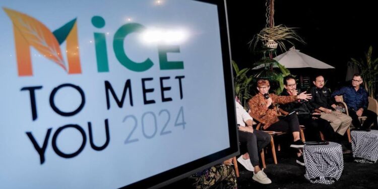 MICE to Meet You yang berlangsung di Black Stone Yacht Beach Club Marina Benoa, Bali.