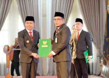 Wakil Wali Kota Medan, H. Aulia Rachman ditunjuk sebagai Pelaksana Tugas (Plt) Wali Kota Medan.
