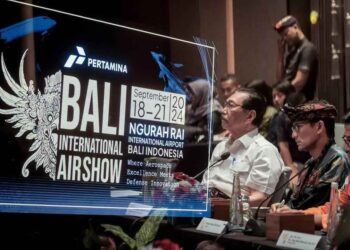 Menparekraf Sandiaga Salahuddin Uno, dalam Rakor bersama Menko Marves terkait persiapan Bali Air Show 2024, di Renaissance Hotel Nusa Dua, Bali, Selasa (3/9/2024).