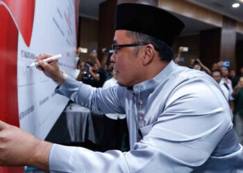 Plt Wali Kota Medan, H. Aulia Rachman, pada deklarasikan Pilkada Damai.