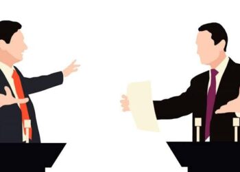 Ilustrasi debat.