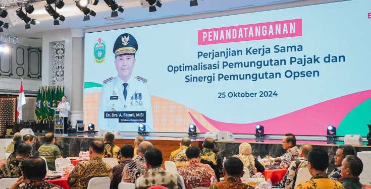 Pemko Medan - Pemprov Sumut Kerja Sama Optimalisasi Pemungutan Pajak 1 Pemko Medan-Pemprov Sumut melakukan Penandatanganan Perjanjian Kerjasama Optimalisasi Pemungutan Pajak dan Sinergitas Pemungutan Opsen.