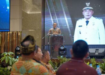 Malam pisah sambut Kapolrestabes Medan.