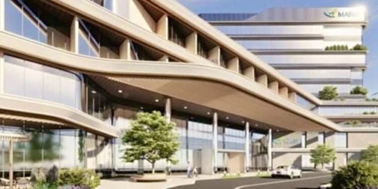 Pemerintah Tetapkan KEK Pariwisata dan Kesehatan Internasional Batam 1 Rencana design Rumah Sakit internasional Batam dalam proyek Kawasan Ekonomi Khusus (KEK) Kesehatan.