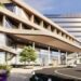 Rencana design Rumah Sakit internasional Batam dalam proyek Kawasan Ekonomi Khusus (KEK) Kesehatan.