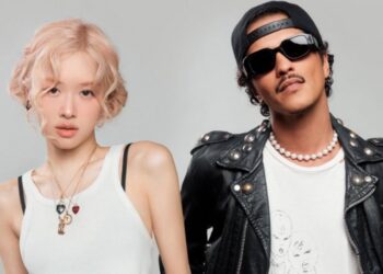 Rosé BLACKPINK dan Bruno Mars.