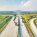 Simpang susun strategis di ruas Jalan Tol Trans Sumatra untuk peningkatan akses dan konektivitas bagi wilayah sekitarnya.
