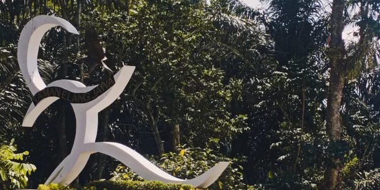 Objek Wisata Kebun Raya Gunung Tidar Tutup hingga 27 Oktober 1 Salah satu spot wisata di Kebun Raya Tidar, yang terdapat di sisi timur Gunung Tidar.