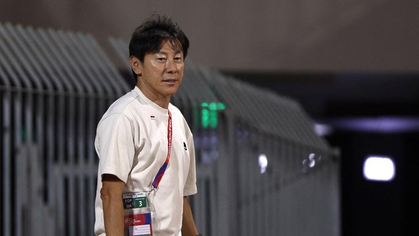 Kata Shin Tae-yong Usai Timnas Ditahan Imbang Bahrain 1 Shin Tae-yong.