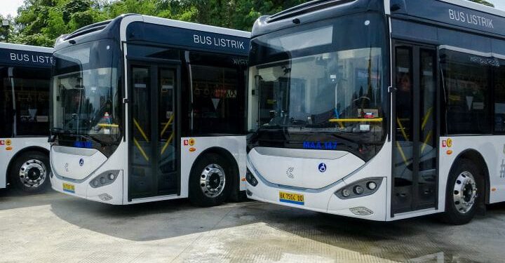 Penumpang Bus Listrik di Medan Tembus 2,7 Juta Sepanjang 2025 1 Bus listrik yang beroperasi di Kota Medan.