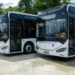 Mulai 1 Januari 2025 Bus Listrik Dikenakan Tarif Rp5.000, Pelajar Rp3.000 2 Bus listrik yang beroperasi di Kota Medan.