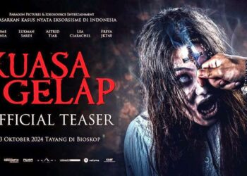 Poster official teaser Kuasa Gelap.