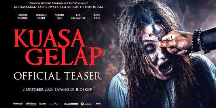 Film Kuasa Gelap Bakal Tayang di 53 Negara 1 Poster official teaser Kuasa Gelap.