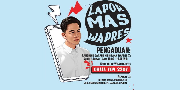Flyer Lapor Mas Wapres.