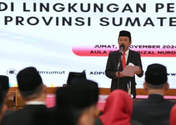 Sejumlah Aparatur Sipil Negara (ASN) di Pemprov Sumut kembali diritasi.