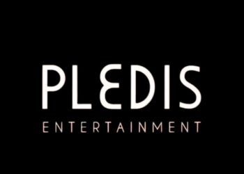 Logo Pledis Entertainment.