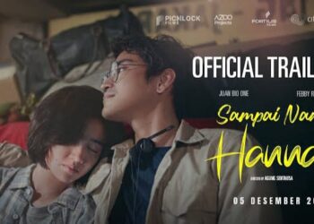 Poster film "Sampai Nanti, Hanna!".