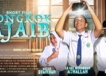Poster film pendek Songkok Ajaib.