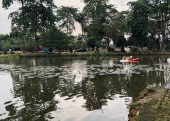 Suasana Taman Cadika setelah direvitalisasi.