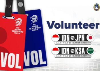 Program Volunteer untuk Kualifikasi Piala Dunia 2026.