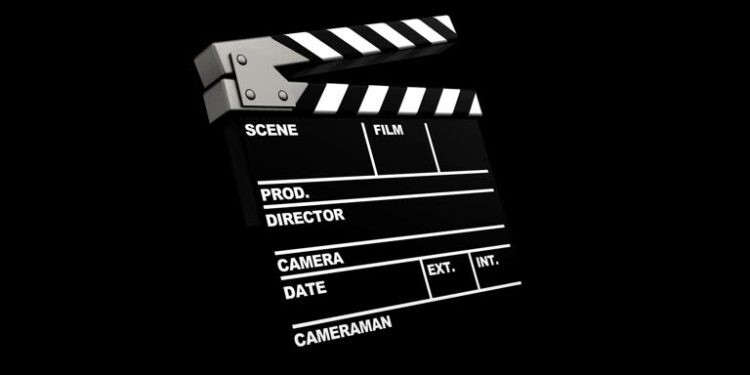 Ilustrasi produksi film.