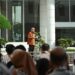 Apel perdana awal tahun 2025, di Halaman Kantor Gubernur Jalan Diponegoro 30 Medan, Kamis (2/1/2025).
