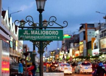 Kawasan Malioboro.