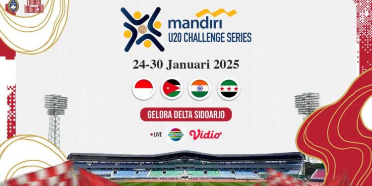4 Negara Ikuti Mandiri U-20 Challenge Series 2025 di Sidoarjo 1 Mandiri U-20 Challenge Series 2025.