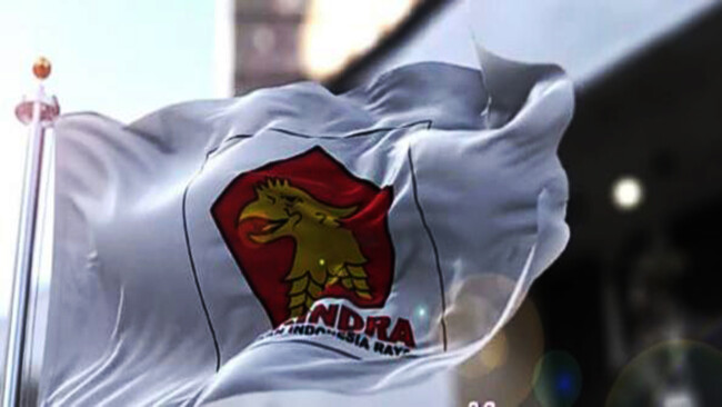 KLB Partai Gerindra Putuskan Prabowo Jadi Capres 2029 1 Bendera Gerindra.